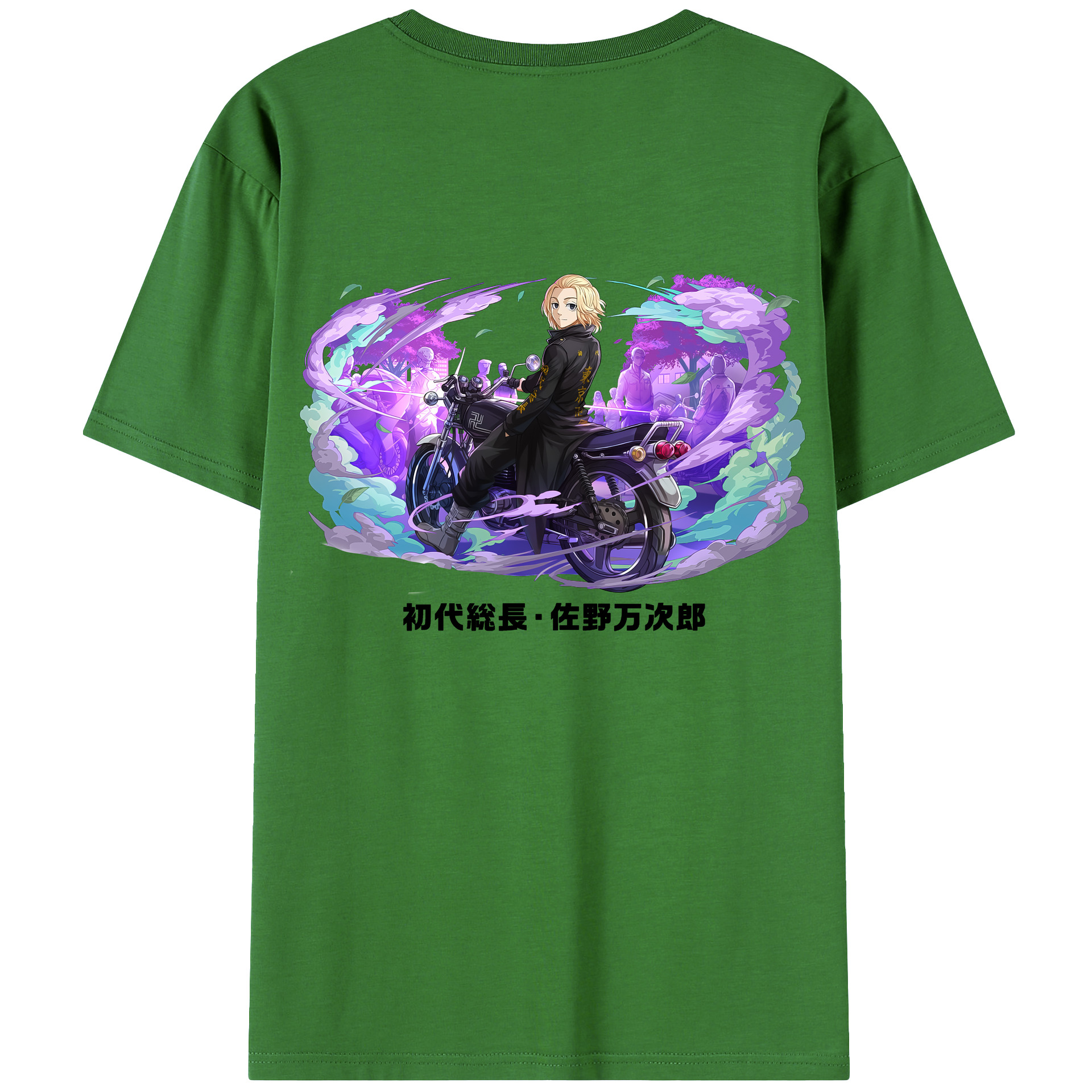 （画像用） 東京リベンジャーズ Tokyo Revengers レディース半袖Tシャツ(バックプリント)